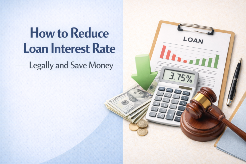 how to reduce loan interest rate