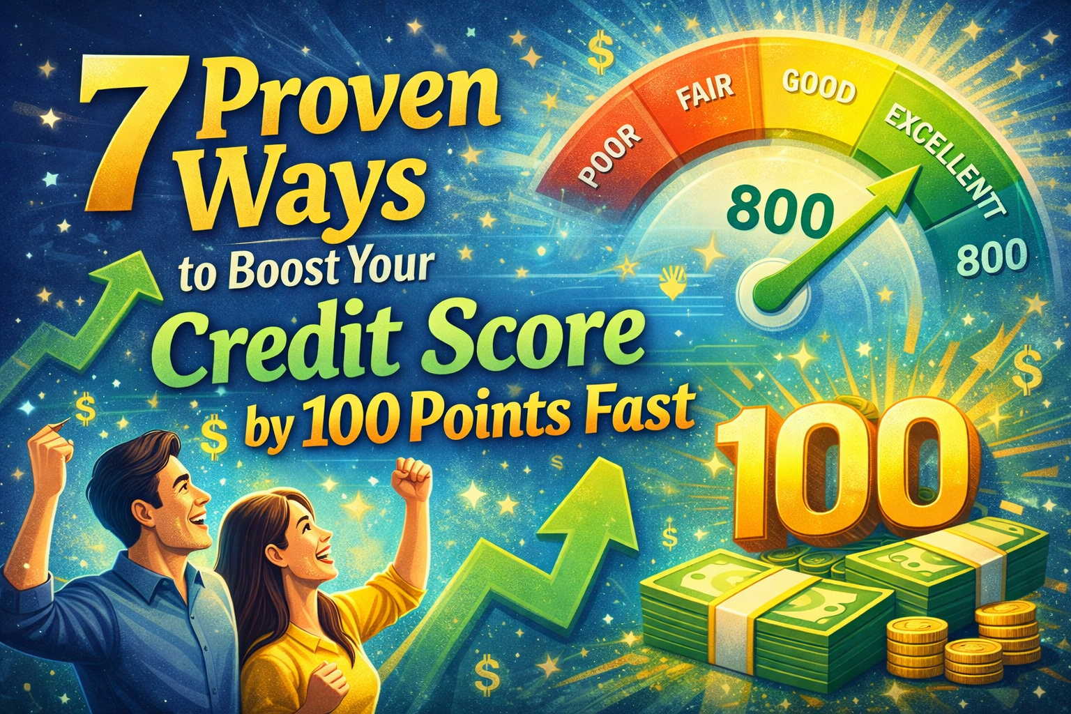7 Proven Ways to Boost Your Credit Score by 100 Points Fast