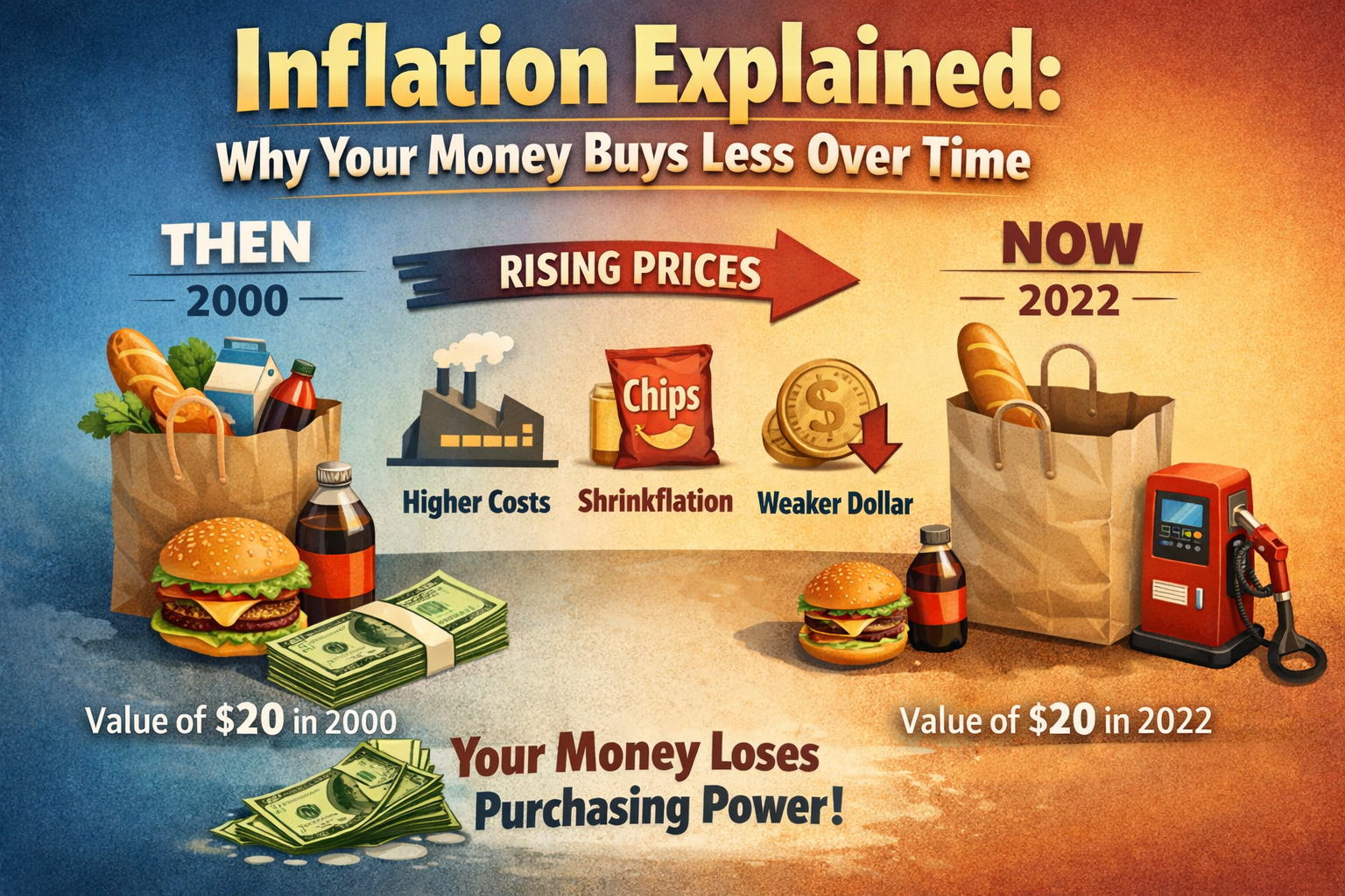 Inflation Explained: Why Your Money Buys Less Over Time