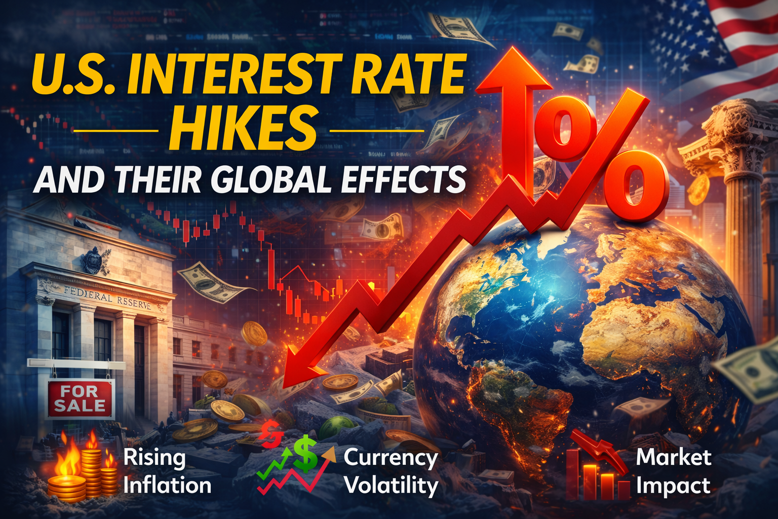 U.S. Interest Rate Changes and Their Global Effects: Understanding Interest Rate Impact on the World Economy