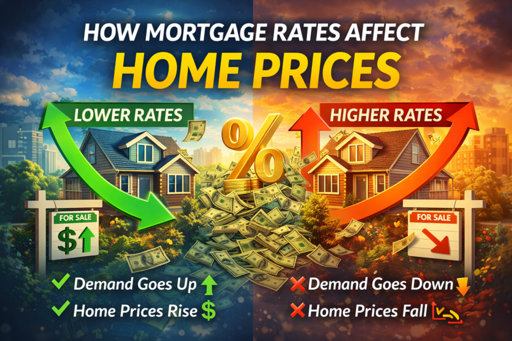 How Mortgage Rates Affect Home Prices: Understanding the Relationship Between Mortgage Rates and Home Prices