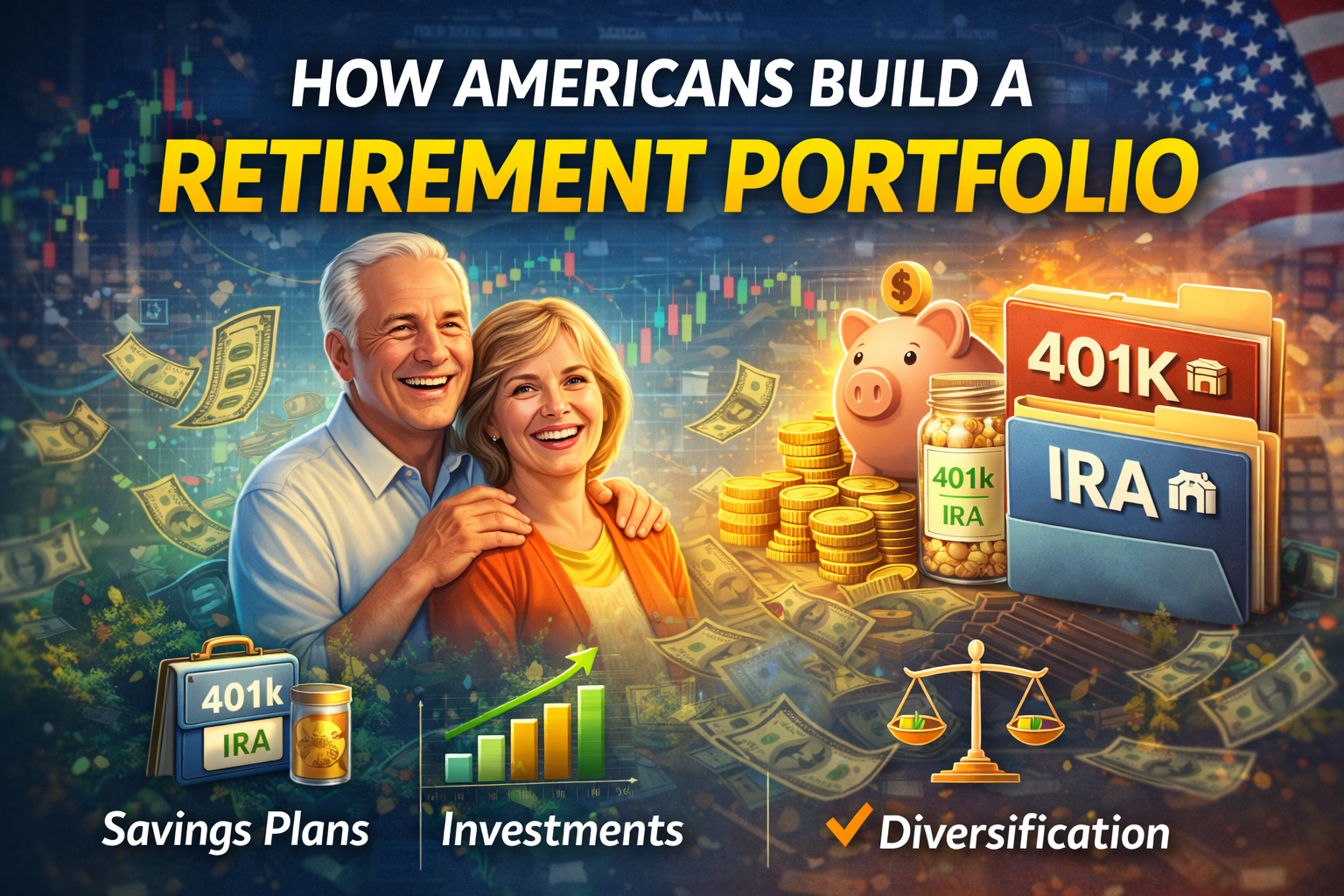 How Americans Build a Retirement Portfolio: Smart Strategies for a Strong Retirement Portfolio