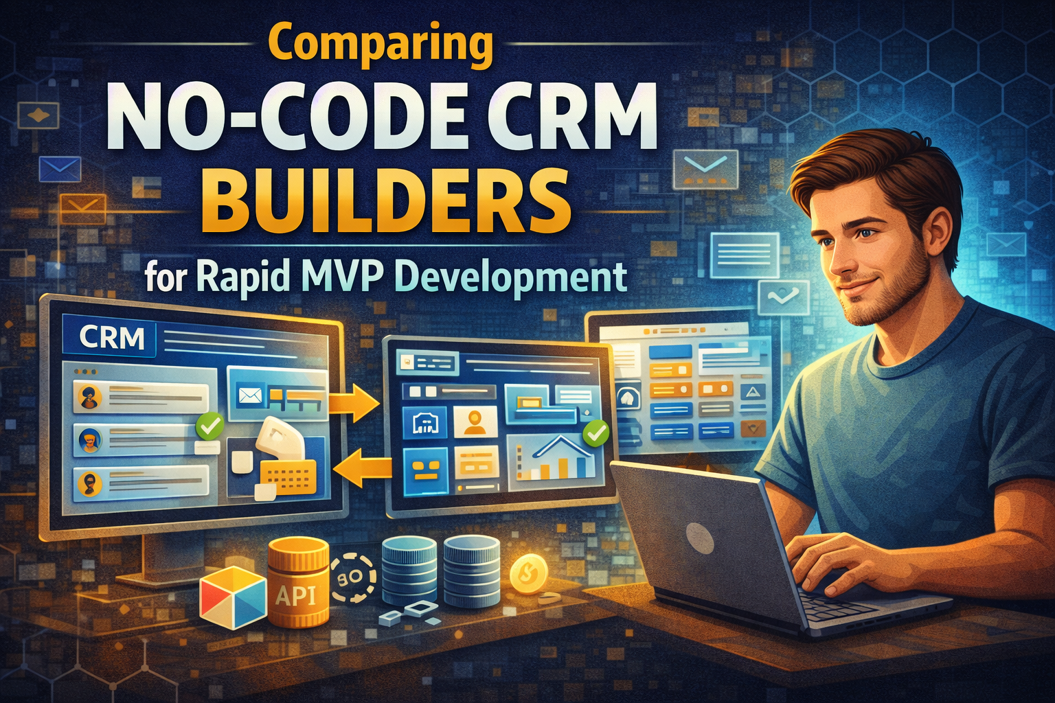 Comparing No-Code CRM Builders for Rapid MVP App Development
