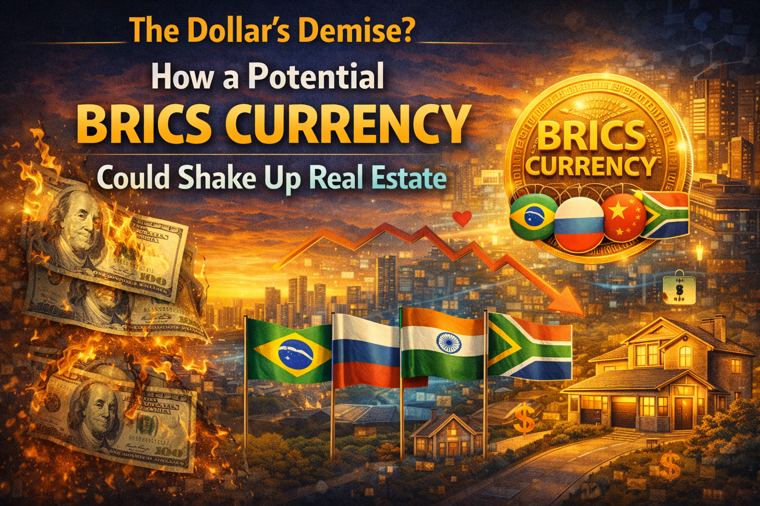 The Dollar’s Demise? How a Potential BRICS Currency Could Shake Up Real Estate